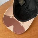 Fendi Hat Visor Natural/Pink Original Usado