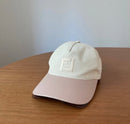 Fendi Hat Visor Natural/Pink Original Usado