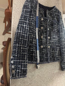 Casaco Chanel em Tweed 38 FR Original Usado